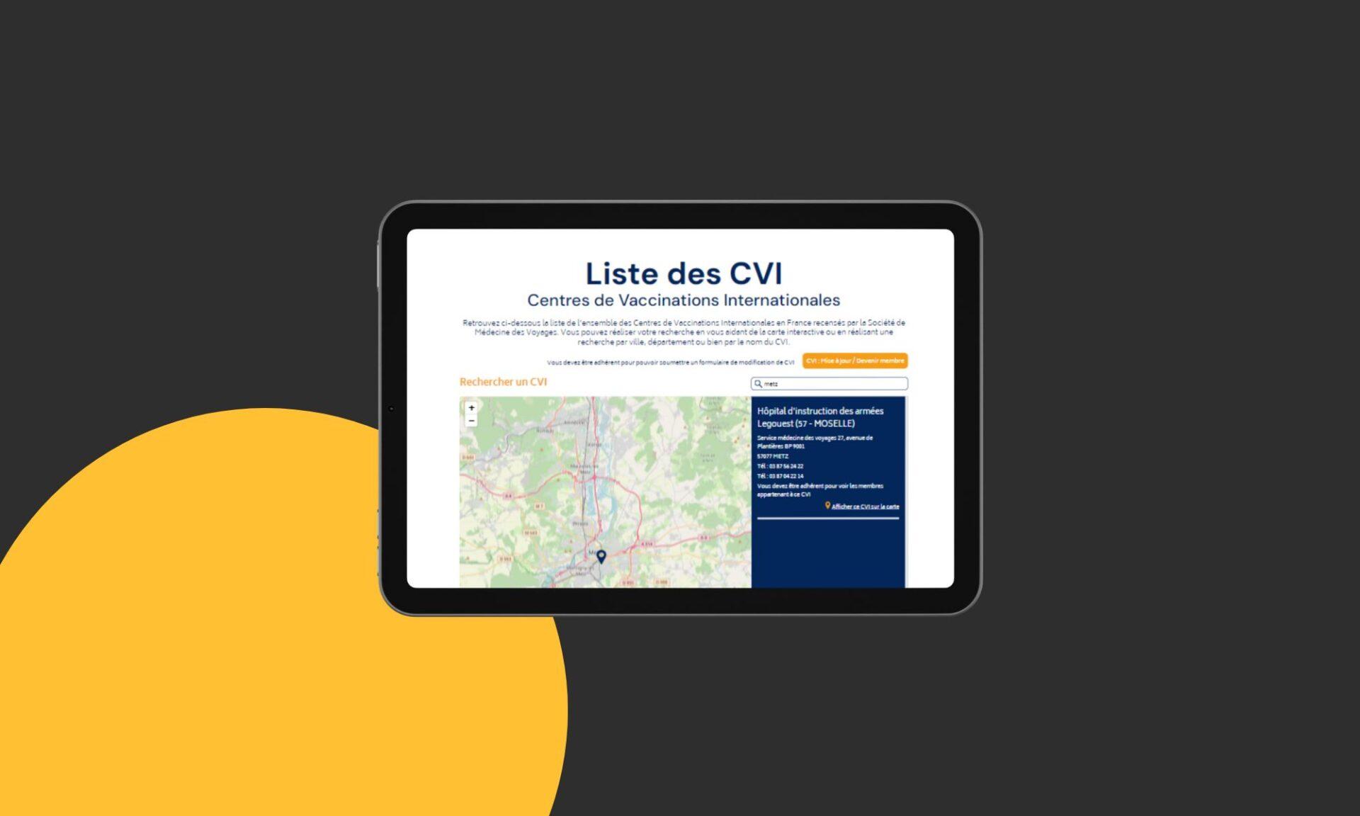 SMV - portfolio - Site internet développé par Conselio